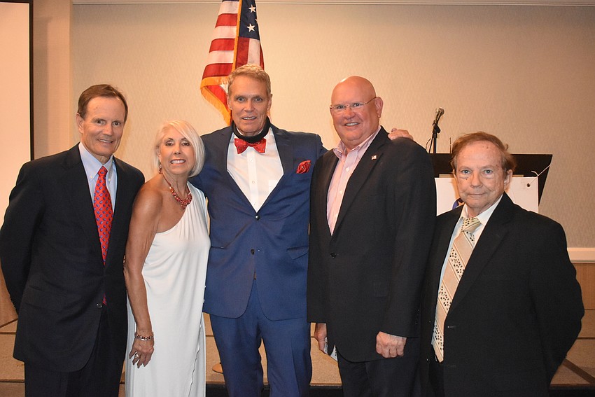 Paul Hylbert, Jane Hunter, Chris Sachs, Scott Gray and Bob Parish