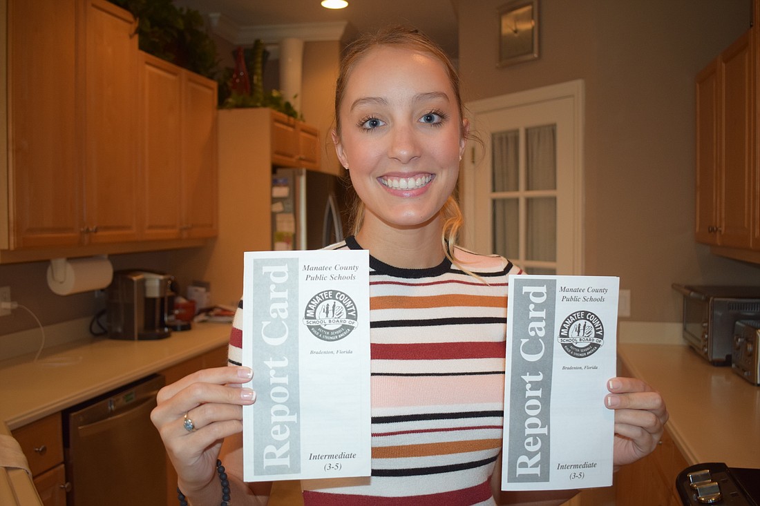 Lakewood Ranch&#39;s Madison Abbacchi knows the grade she received in every class in school â€”Â A.