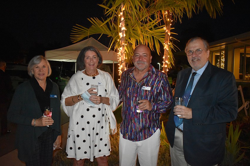 Debi Lander, Elaine Markos, Alex Forsyth and John Antonuk