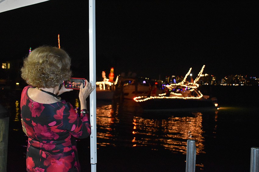 Anne Vose documents the festive boats.