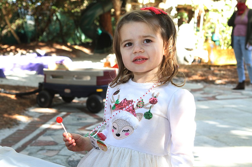 Lillian Cristea picked out her elf name — Lucky McBlizzard.