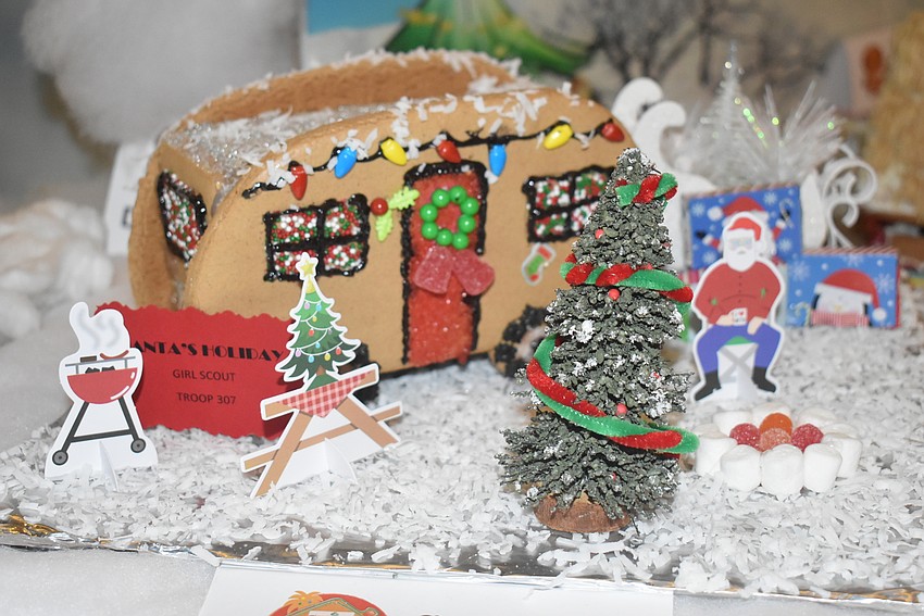 This gingerbread trailer called 