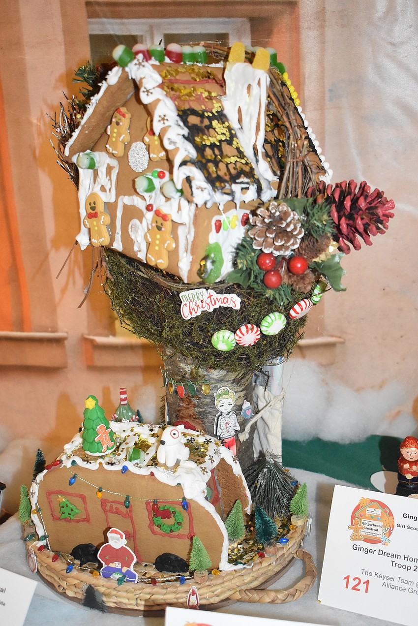 This gingerbread treehouse called 