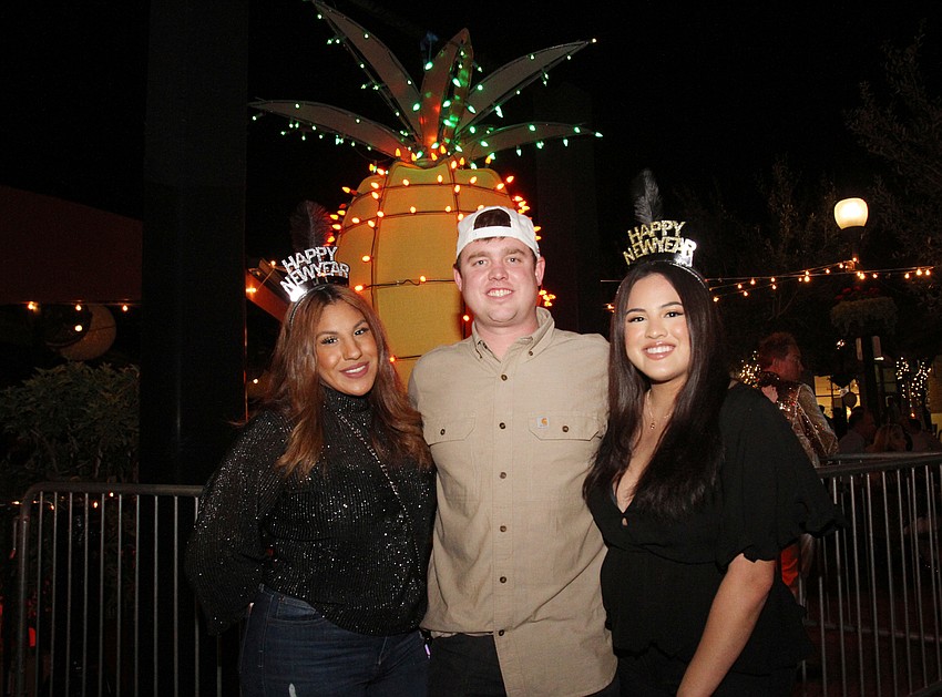 Paula Gutierrez, Ross Conn and Isabael Jimenez