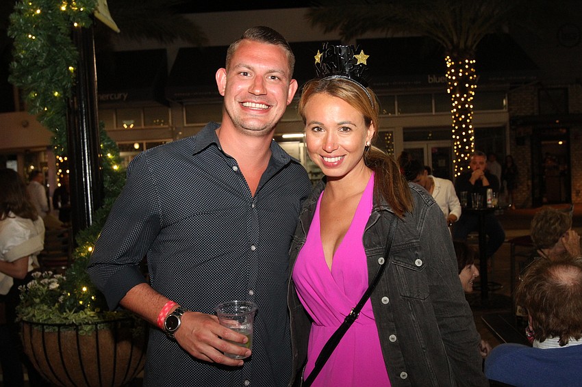 Dom Johnson and Angela Russo