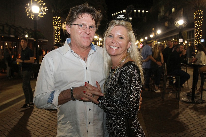 Andrew Miles and Amber Hawkins