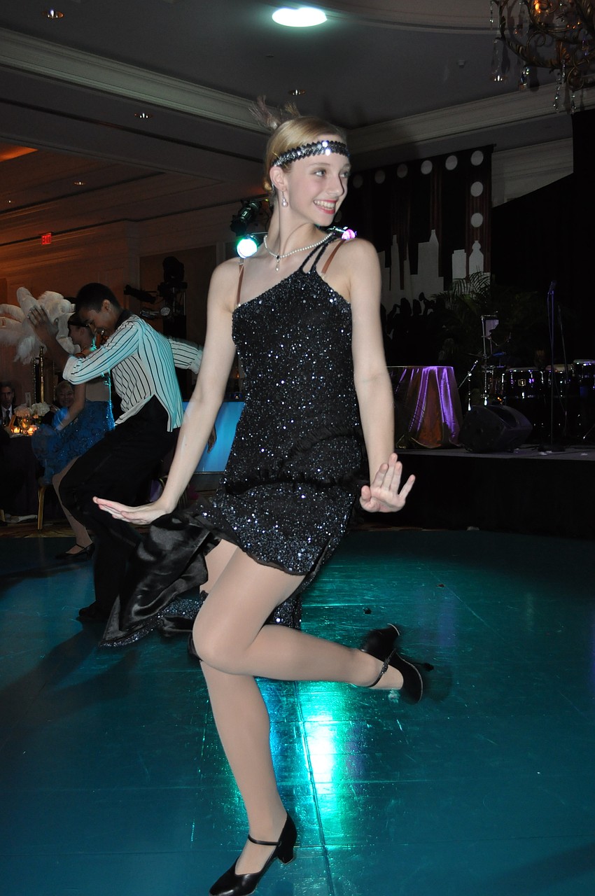 Dancers came in to show the crowd how to Charleston with the best of them.