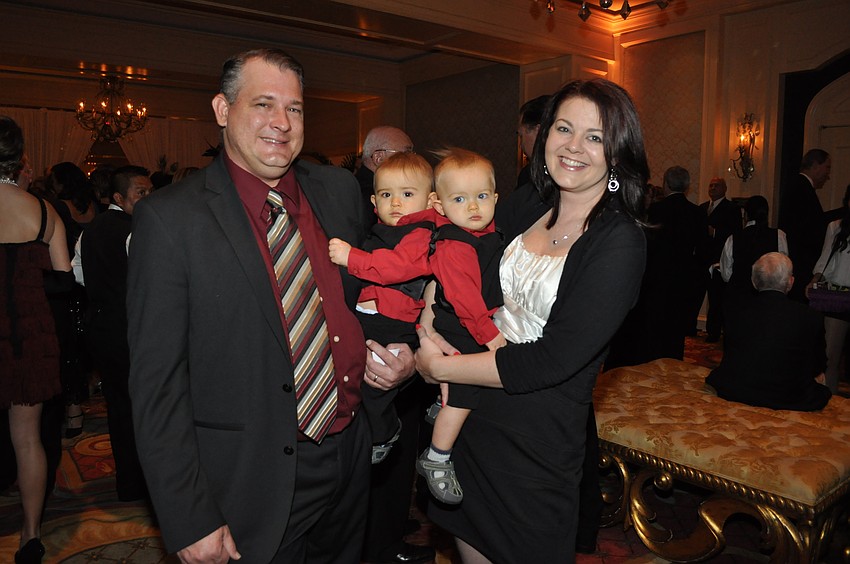 Tim, Mason, Noah and Melissa Najjar