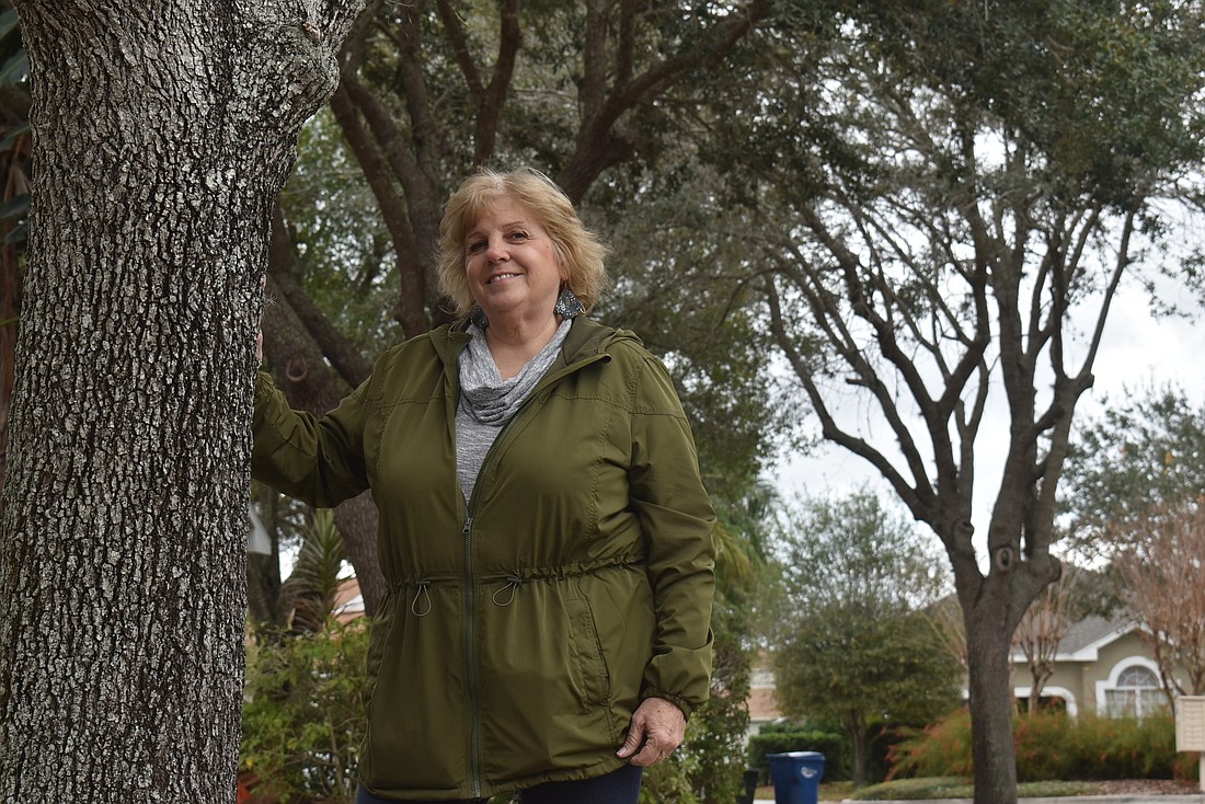 Summerfield resident Stephanie Robinson believes the county should replace the 177 trees it removes from Summerfield.