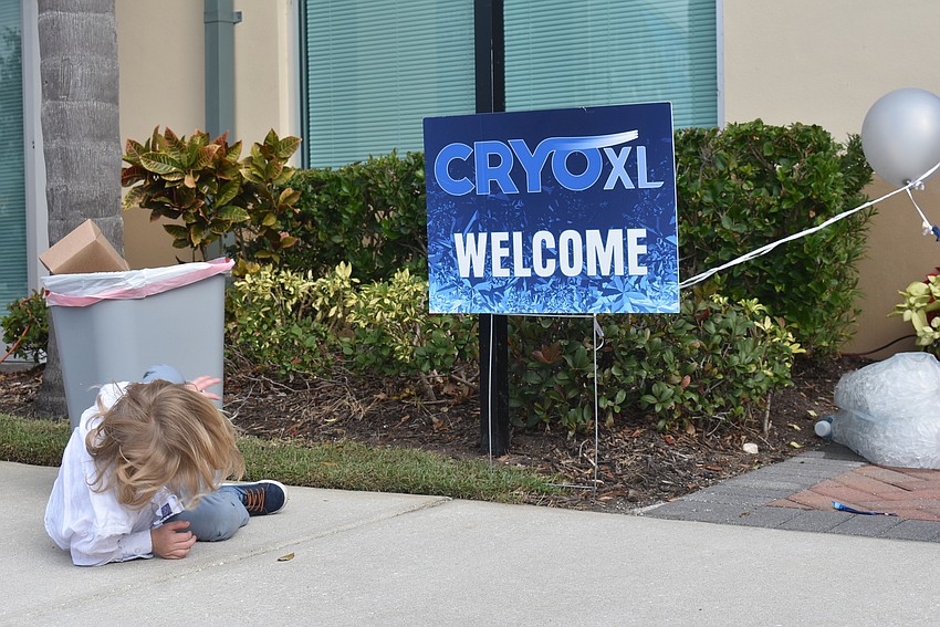 3-year-old Leo Caceres of Sarasota breakdances to 