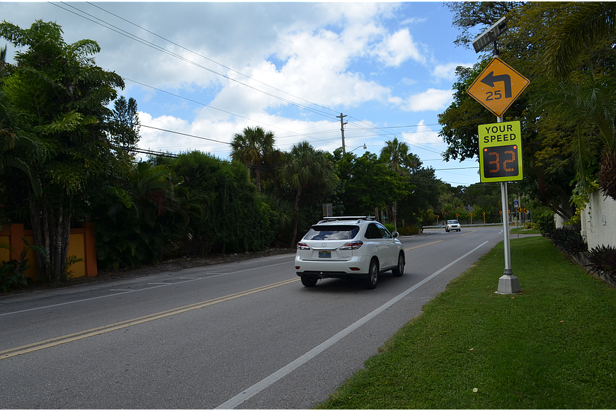 Improvements to the asphalt and signage are planned at the intersection of Higel Avenue and Siesta Drive.