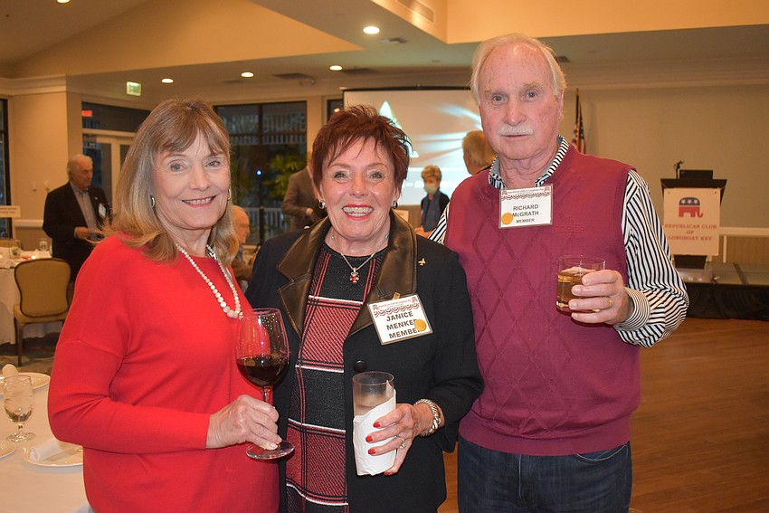 Sunny McGrath, Janice Menker and Richard McGrath