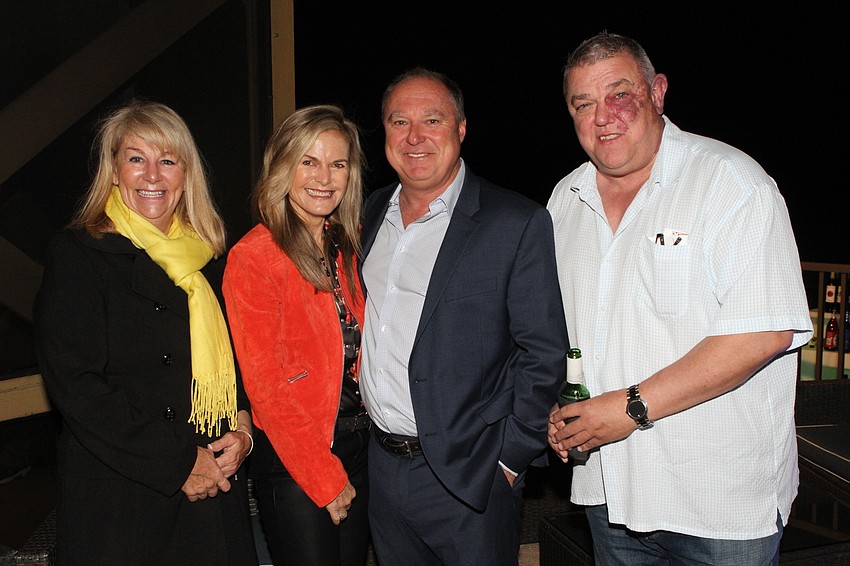 Debbie McHardy, Kim and Shaun Peens and Tim Robinson