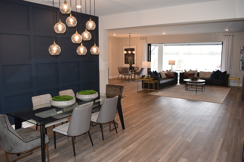 The public will see lots of open concepts when touring Sapphire Point.