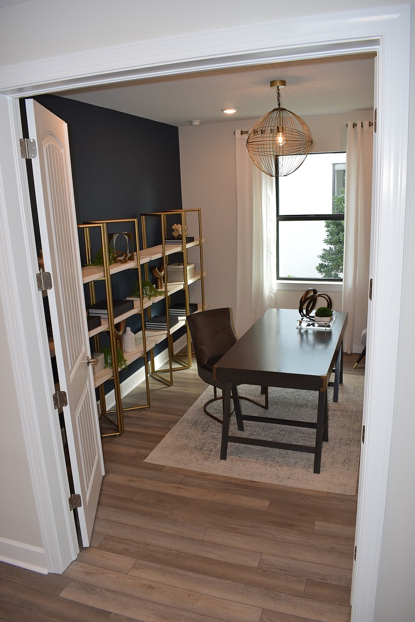Buyers can choose many different layouts, such as if they want an office.