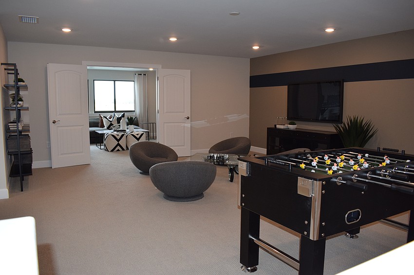 On the playful side? Sapphire Point offers space for game rooms.