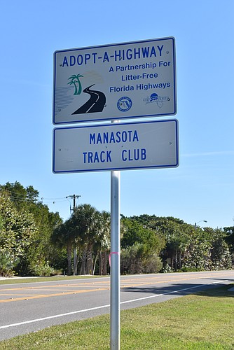 One sign is on the southbound lane of Gulf of Mexico Drive near Chart House.
