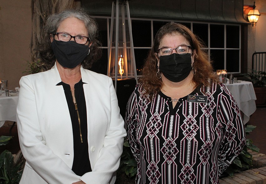 Deborah Hamm and Tracy Harbilas