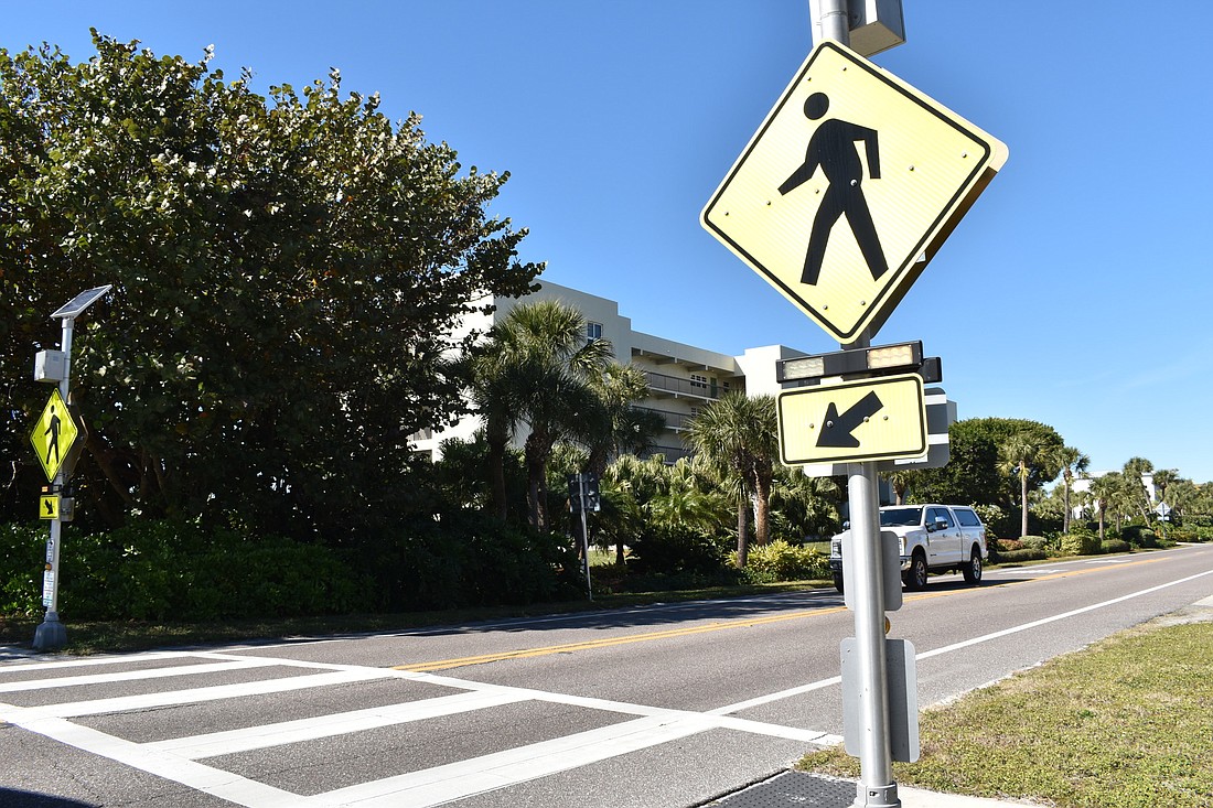 The town of Longboat Key has had conversations with the Florida Department of Transportation about making improvements to six crosswalks along Gulf of Mexico Drive.