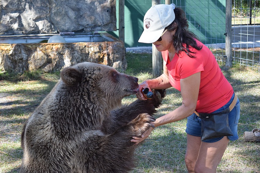 A little honey for Carol from Monica Welde.