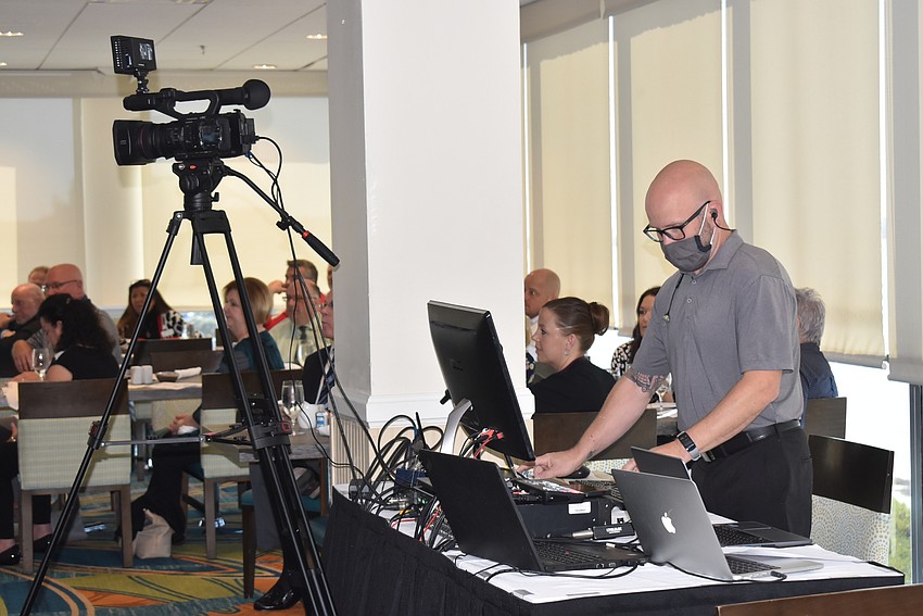 No chamber meeting has ever required a videographer until 2021 as Zoom was part of the equation.