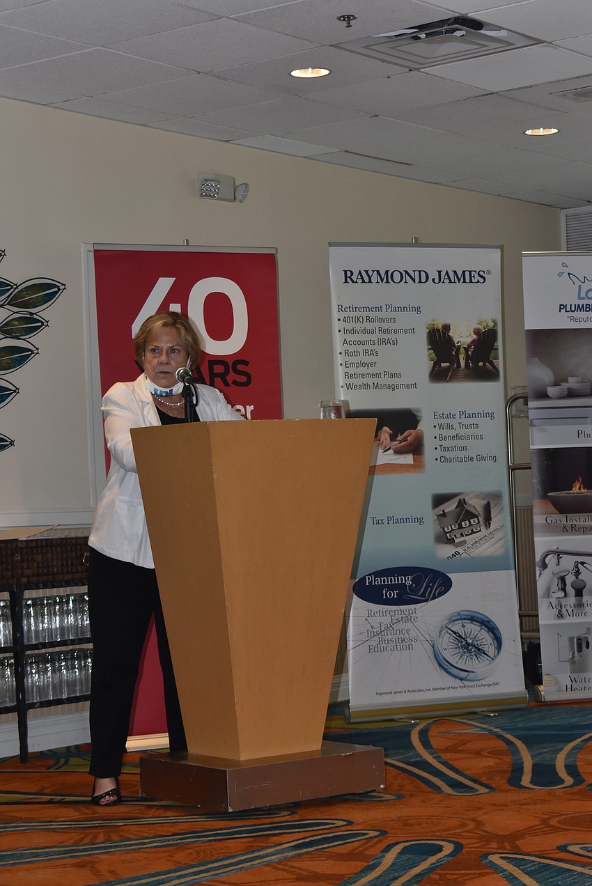 Gail Loefgren kicked off the meeting.