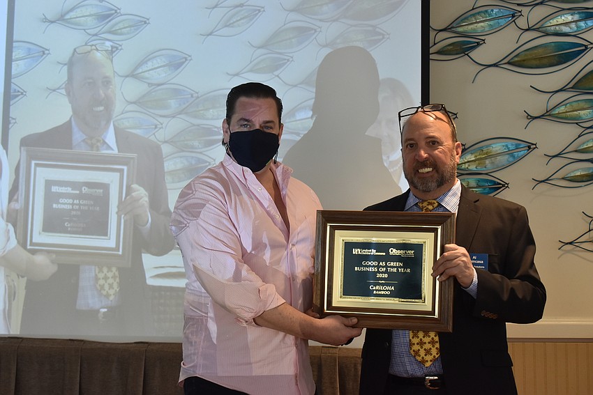 Michael Ballos, first in Good as Green and Al Benincasa