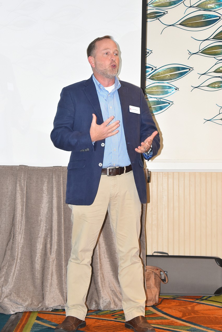 Jimmy Bonner accepted Ambassador of the Year.