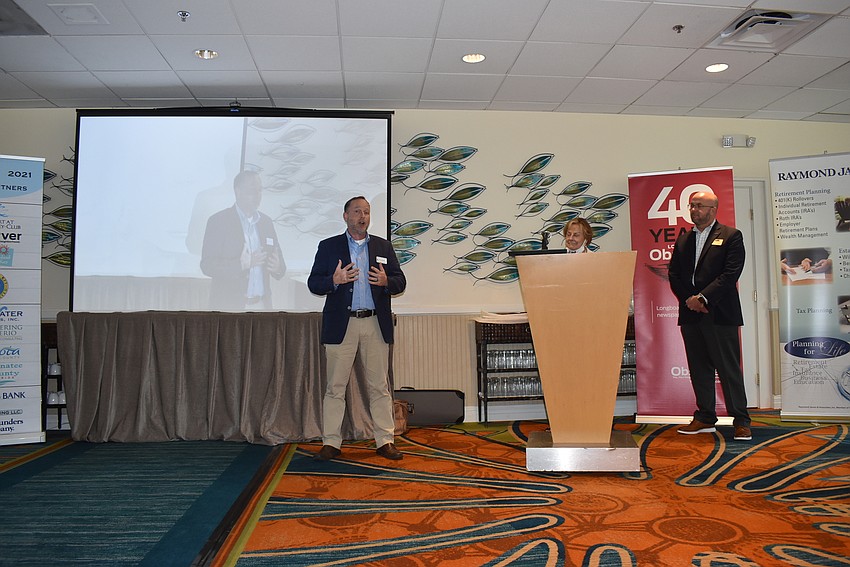 Jimmy Bonner accepted Ambassador of the Year.