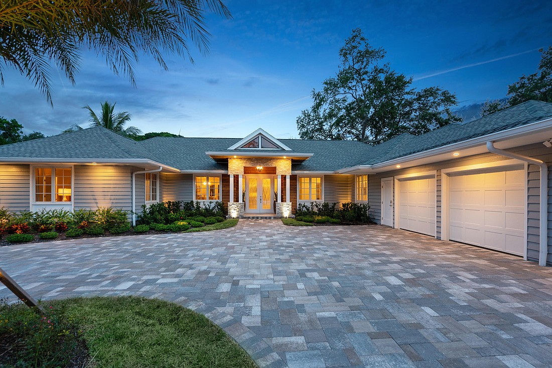The home at 1253 N. Basin Lane on Siesta Key was built in 1971. It has four bedrooms, four baths, a pool and 3,464 square feet of living area.