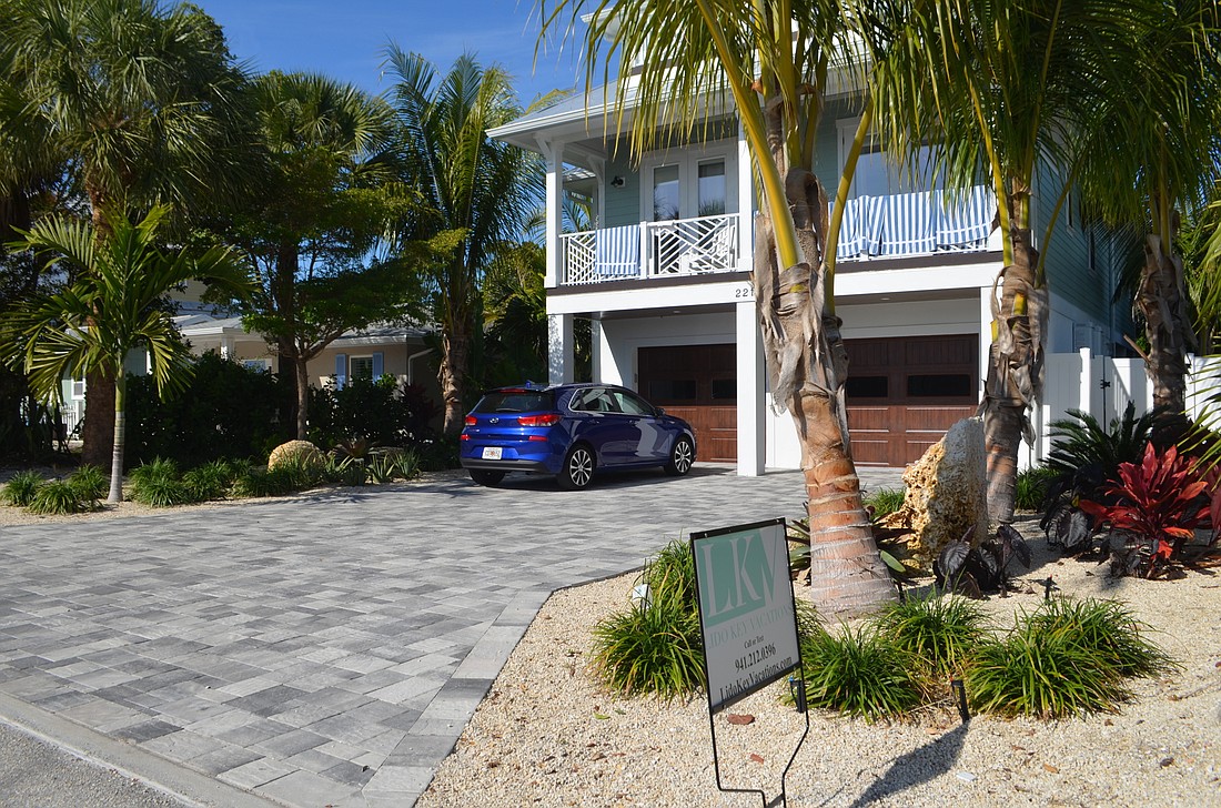 Lido Key Vacations, which operates large vacation rentals such as this one on Lido Key, has communicated with the city a desire to avoid extensive rules for registering its properties. File photo.