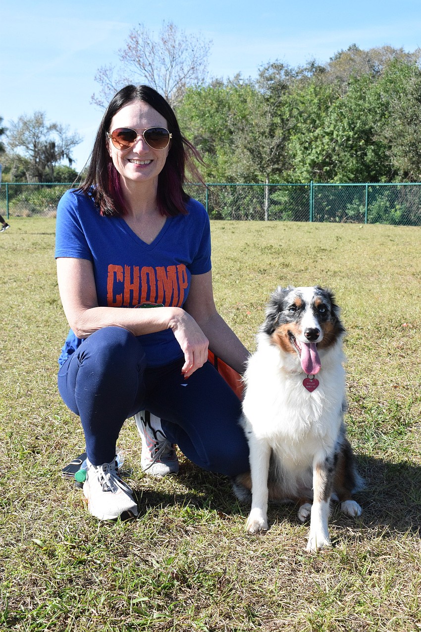 Mill Creek's Victoria Hooker is considering doing agility competitions with her dog, Maggie, after participating in the Doggy Bootcamp Agility Class.