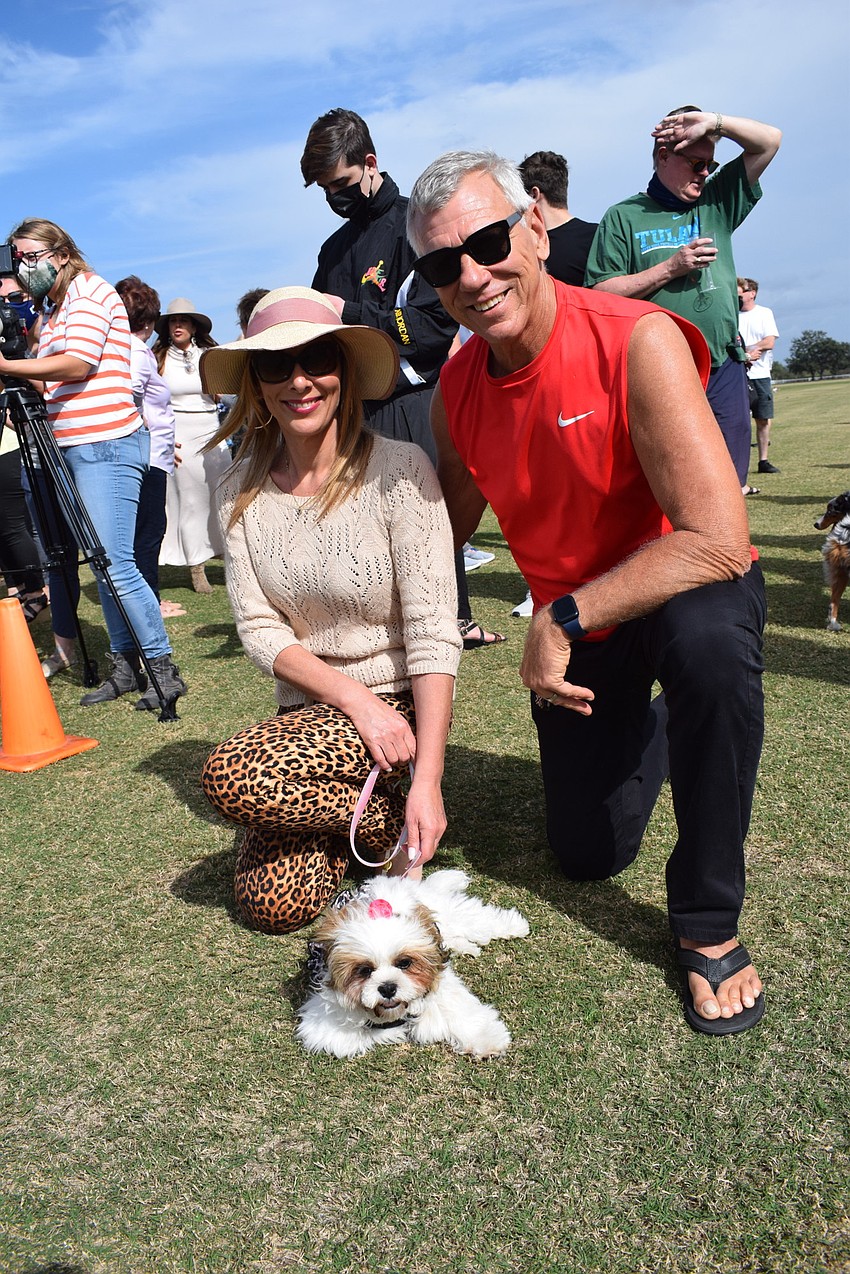 East County's Lisa and Robert Rudnik brought Lola to the show.