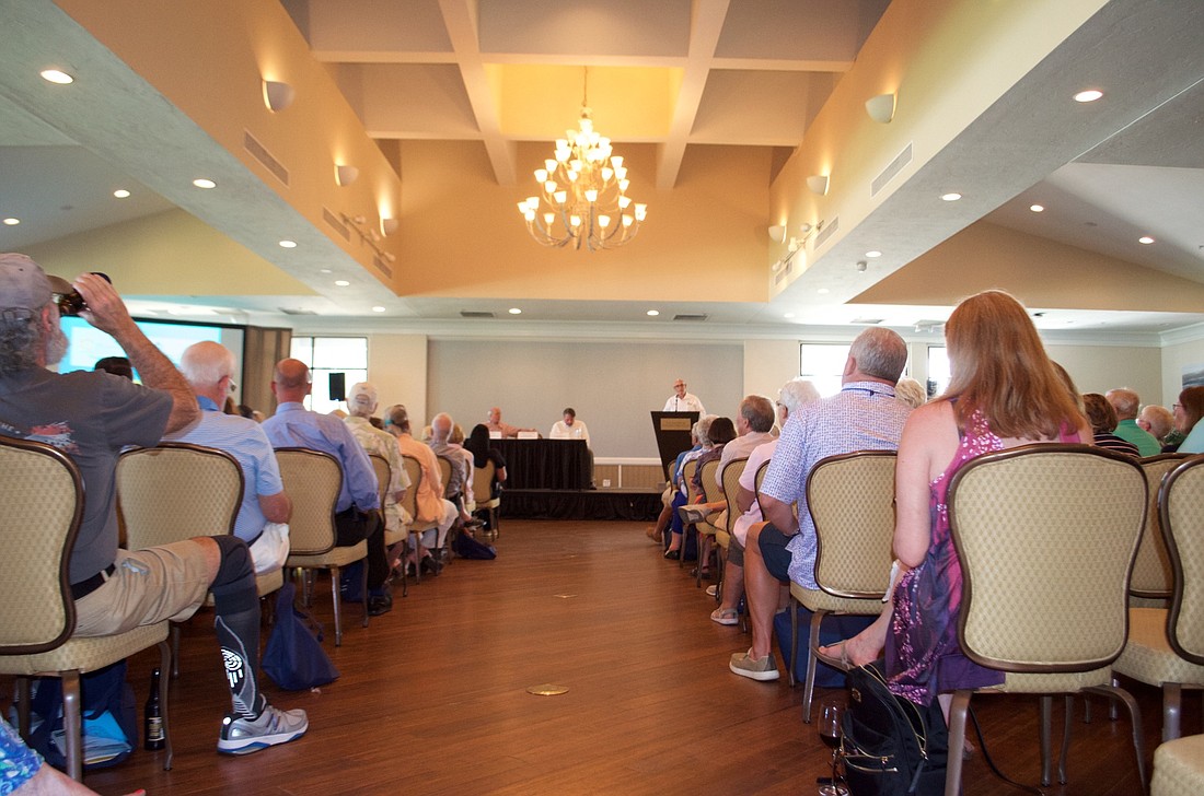 Large events, with more than 40 people, are set aside at the Longboat Key Club&#39;s facilities until late March.
