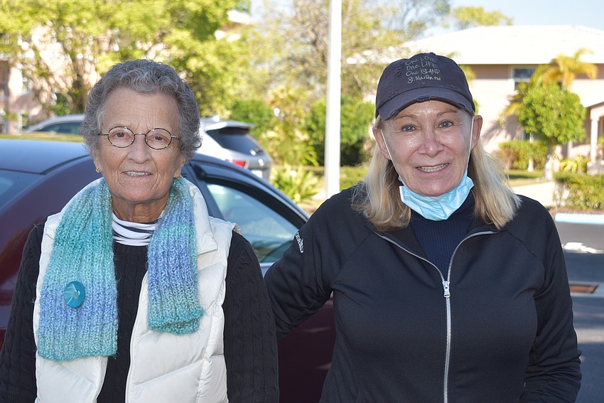 Sue Wertman and Cathy Vinson