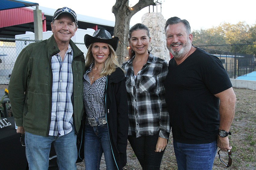 Lee and Caroline Wetherington with Priscilla Rosario and Mike Rahn