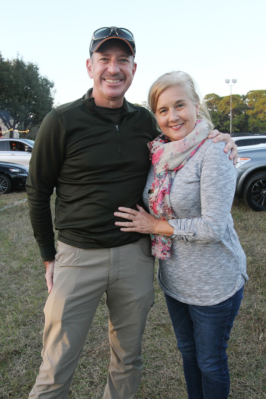 Sarasota County Sheriff Kurt Hoffman and Teri Hoffman