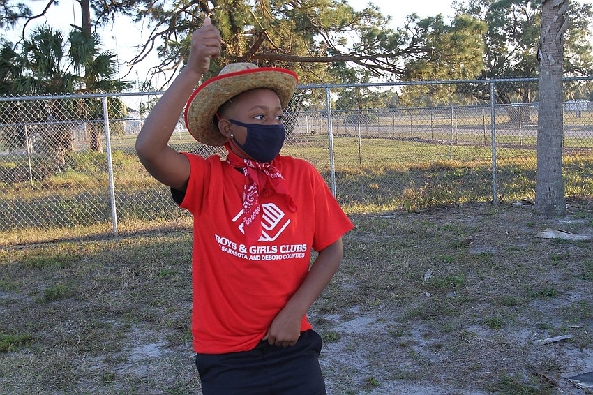 AJ Mitchell and other club members welcomed arriving guests.