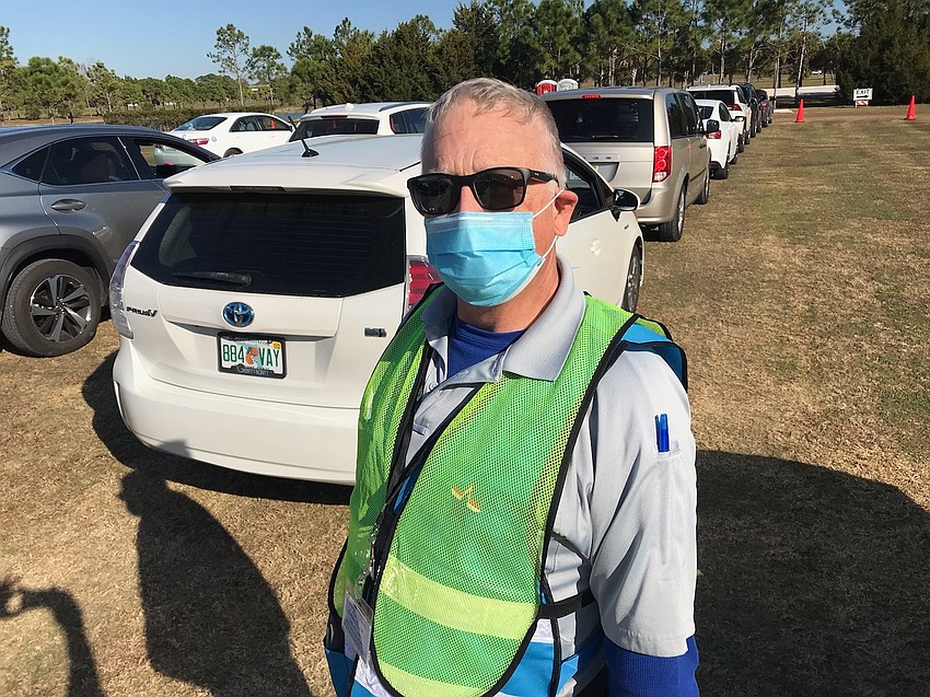 Palm Aire resident Thomas Morgan joined the Manasota Medical Reserve Corps in 2020, shortly after the COVID-19 pandemic took hold of Florida. (Courtesy of Florida Department of Health)