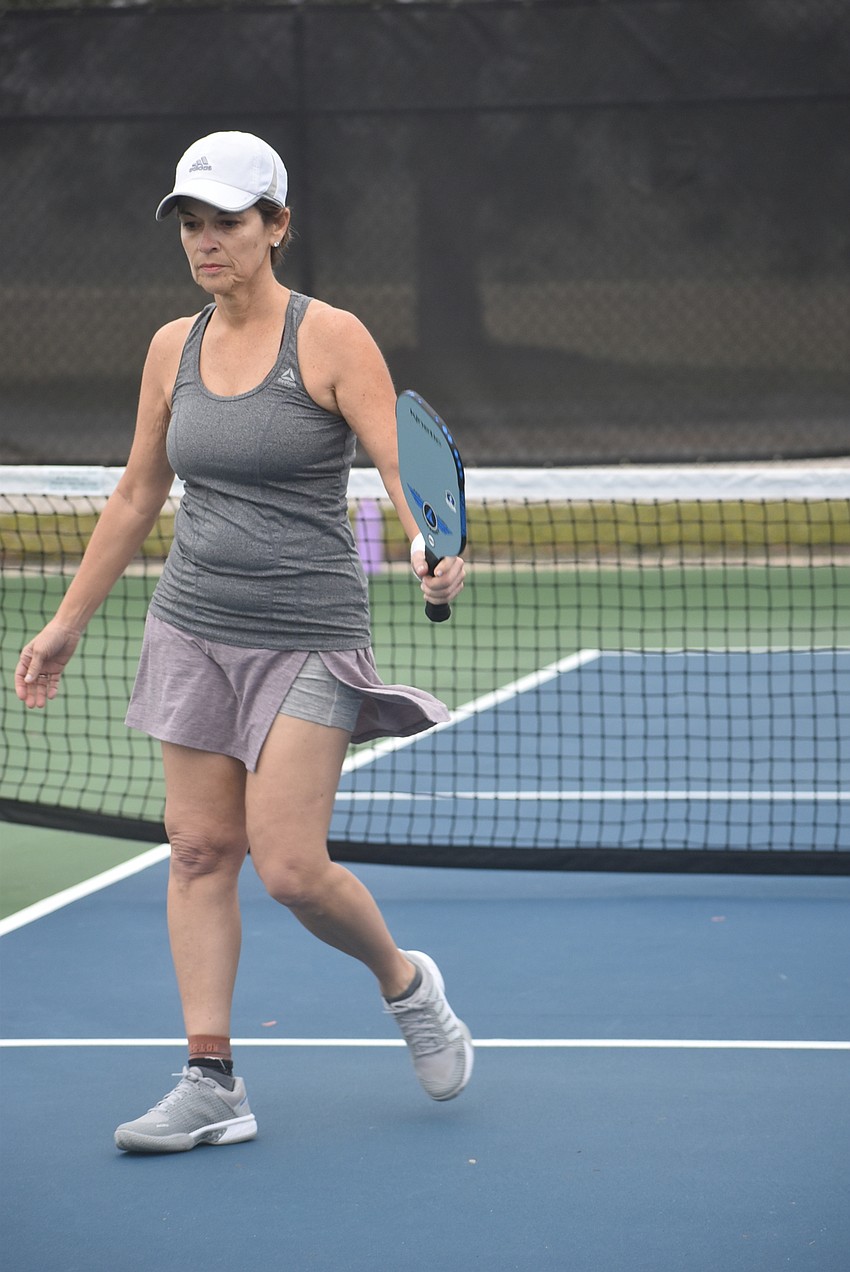 Lakewood Ranch resident Donna Messersmith has been playing pickleball for three years.