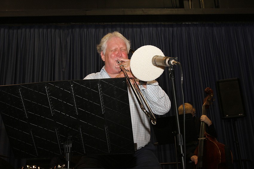 David DeWitt of the Good Time Groove played music.