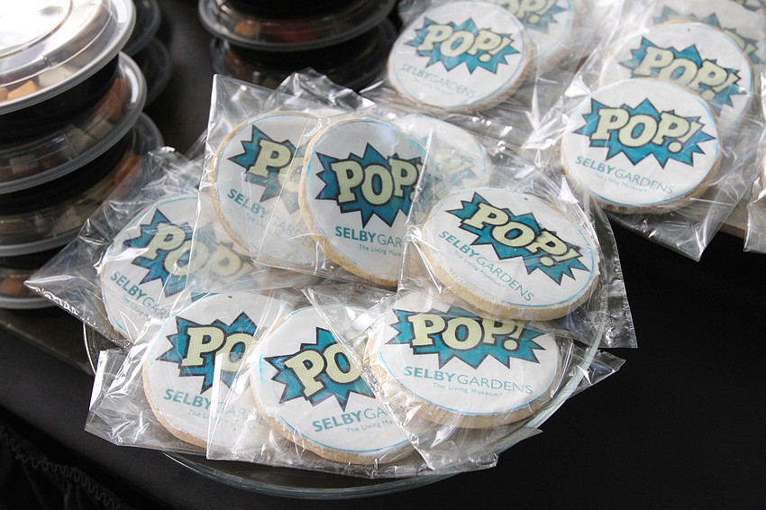 The event had wrapped Pop! cookies.