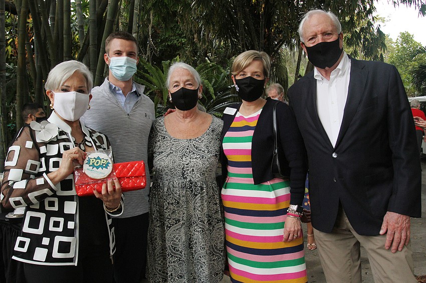 BJ Creighton, Fritz Maxwell, Jan Swan, COO Wendy Deming and Skip Swan