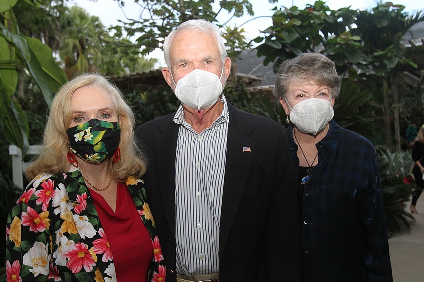 Margaret Wise with Jim and Susan Buck