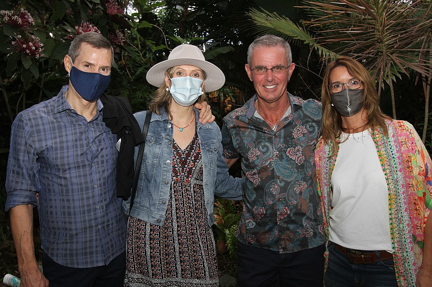 David Welle and Rosemary Reinhardt with Kelvin and Margie Cooper