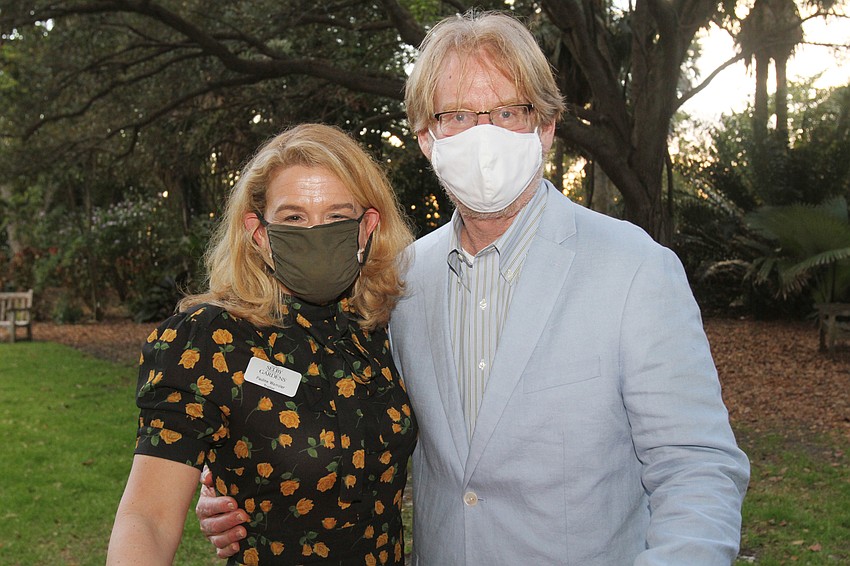 Board chair Pauline Wamsler and David Sales