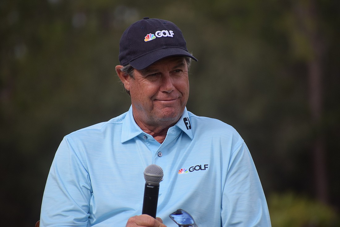 Bradenton&#39;s Paul Azinger, who won the 1993 PGA Championship, will be on the NBC broadcast of the World Golf Championships at The Concession. Azinger is an honorary member of the club.