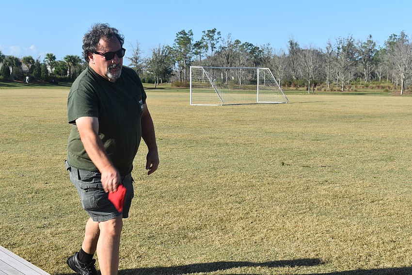 Country Club West resident Marty Saia said his interest in cornhole was piqued by a visit to watch the Ranch Nites Cornhole league, hosted by MVP Sports and Social at Sarasota Polo Club.