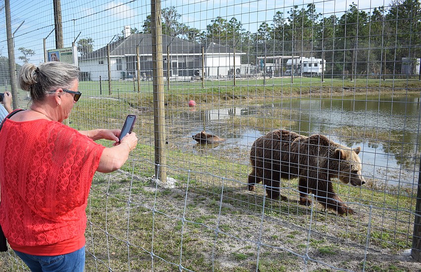 Miami's Edna Rodriguez was supposed to be in the Cayman Islands but due to the pandemic, she decided to vacation at Lido Beach. She saw an Observer article about the event and decided to attend Bearadise.