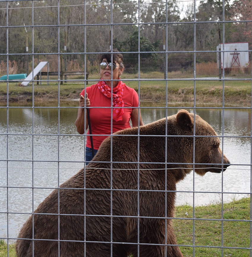 Bear Hugs and Kisses included presentations and information about the bears from Bearadise owner Monica Welde.